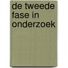 De tweede fase in onderzoek door W. Veugelers