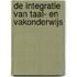 De integratie van taal- en vakonderwijs