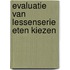 Evaluatie van lessenserie eten kiezen