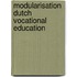 Modularisation dutch vocational education