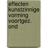 Effecten kunstzinnige vorming voortgez. ond by Oud