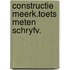 Constructie meerk.toets meten schryfv.
