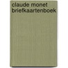 Claude monet briefkaartenboek door Monet