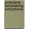 Ambulante behandeling schizofrenie door Asselbergs