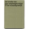 De functie van GGZ-verpleegkundige in de huisartspraktijk door M. Bosman