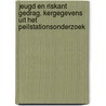 Jeugd en riskant gedrag. Kergegevens uit het Peilstationsonderzoek by K. Monshouwer