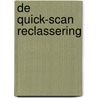 De Quick-Scan Reclassering door S. van Dorsselaer