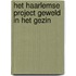Het Haarlemse project Geweld in het gezin