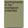 Leerlingmentor in het voortgezet onderwijs door J. Pach