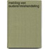 Melding van ouderenmishandeling