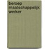 Beroep maatschappelijk werker