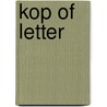 Kop of letter by Decorte