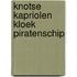 Knotse kapriolen kloek piratenschip