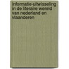 Informatie-uitwisseling in de literaire wereld van Nederland en Vlaanderen door Susan Janssen