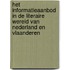 Het informatieaanbod in de literaire wereld van Nederland en Vlaanderen