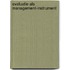 Evaluatie als management-instrument