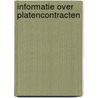 Informatie over platencontracten door Bannink