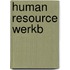 Human resource werkb