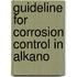 Guideline for corrosion control in alkano