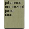 Johannes immerzeel junior diss. door Dongelmans