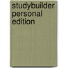 Studybuilder personal edition door Onbekend