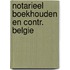 Notarieel boekhouden en contr. belgie
