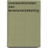 Overeenkomsten van levensverzekering by H. van Toledo