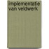 Implementatie van veldwerk