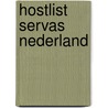 Hostlist Servas Nederland door Onbekend