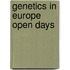 Genetics in Europe open days