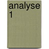 Analyse 1 by Stefan Vandewalle