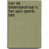 Van de bilderdykstraat n. het spui openb. bibl door F. Springer