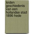 Leiden geschiedenis van een Hollandse stad 1896-hede