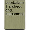 Boorbalans 1 archeol. ond. maasmond by Trierum