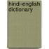 Hindi-English dictionary