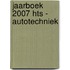 Jaarboek 2007 HTS - Autotechniek