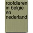 Roofdieren in belgie en nederland