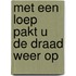 Met een loep pakt u de draad weer op