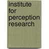 Institute for perception research door Korpel
