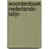 Woordenboek Nederlands- Latijn
