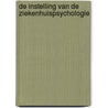 De instelling van de ziekenhuispsychologie door D. Veltman