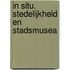 In Situ. stedelijkheid en stadsmusea
