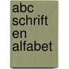 Abc schrift en alfabet door Treebus