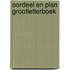 Oordeel en plan grootletterboek