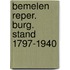 Bemelen reper. burg. stand 1797-1940