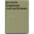 Promotie loopbanen marineofficieren