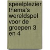 Speelplezier thema's wereldspel voor de groepen 3 en 4 door M. Wouterse-Schmitz