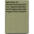 Opleiding en arbeidsmarktpositie van afgestudeerden werktuigbouwkunde Hogeschool Brabant