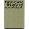 Tegenbegroting 1986 provincie noord-holland door Onbekend