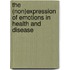 The (non)expression of emotions in health and disease